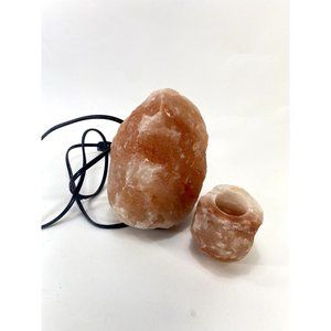 Salt Rock Light w/ Candle Holder